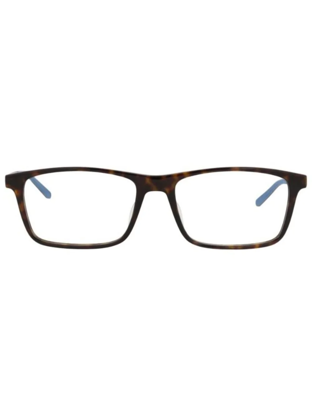 New Montblanc Mens Square/Rectangle Havana Ruthenium Transparent Fashion Designe